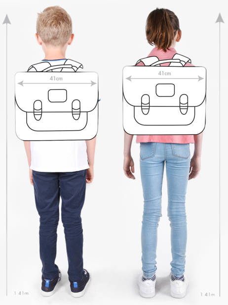 Boekentas Vintage North Cameleon Blauw vintage north CA41 ander zicht 1